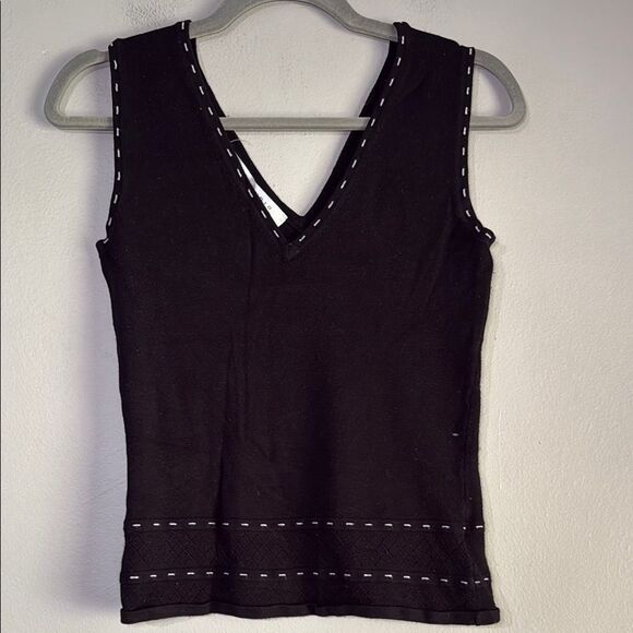 Max Studio Knit Sleeveless Tank Top - Picture 1 of 8